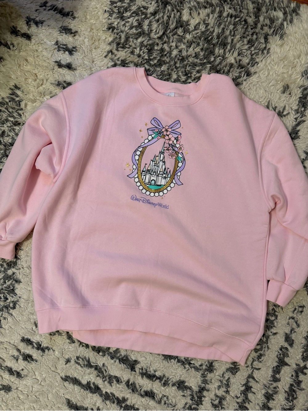 Walt Disney world castle sweatshirt